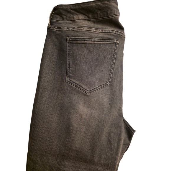 Torrid Rebel For Torrid Skinny Fit Jeans Gray Zip Ankle Plus Size 16 - Picture 3 of 7